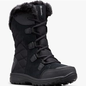 Columbia Black Insulated Winter Boots